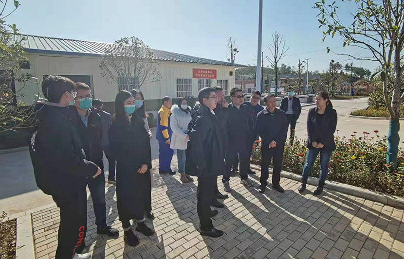 生態(tài)環(huán)境部環(huán)境規(guī)劃院戰(zhàn)略規(guī)劃所所長秦昌波一行蒞臨挺進(jìn)環(huán)保和樂新村污水處理項(xiàng)目視察調(diào)研